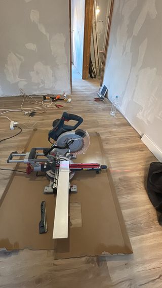 Instalación de tarimas