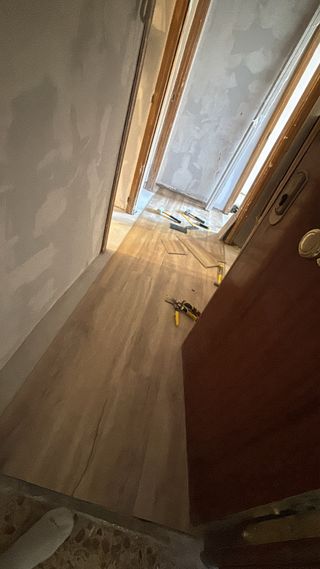 Instalación de tarimas
