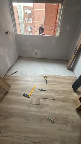 Instalación de tarimas