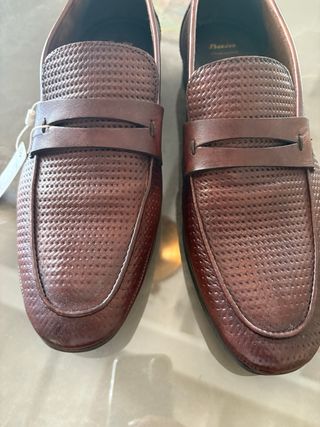 Scarpe uomo Bata marroni mocassini pelle