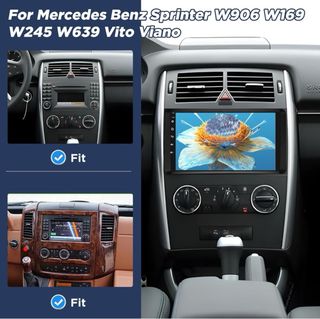 Radio Android  9” 2GB 64GB Mercedes Benz Sprinter