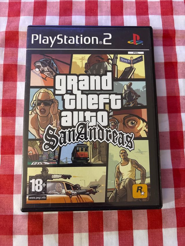 Grand Theft Auto San Andreas PS2