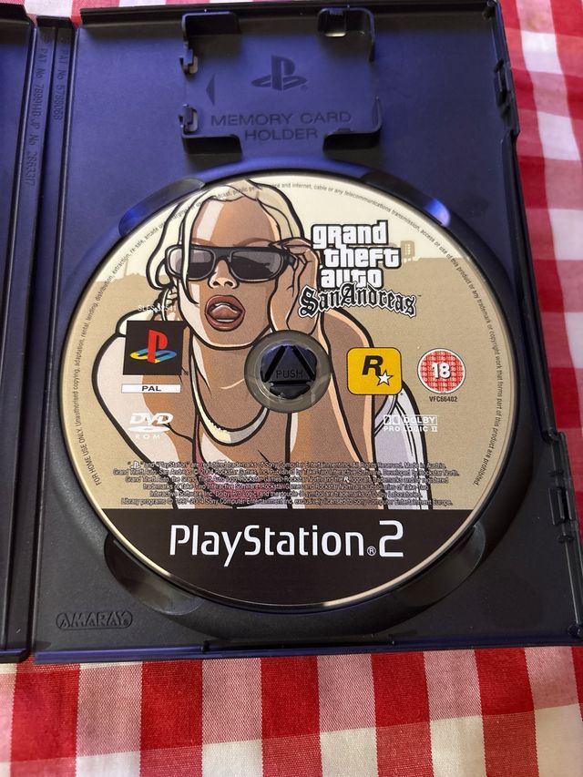 Grand Theft Auto San Andreas PS2