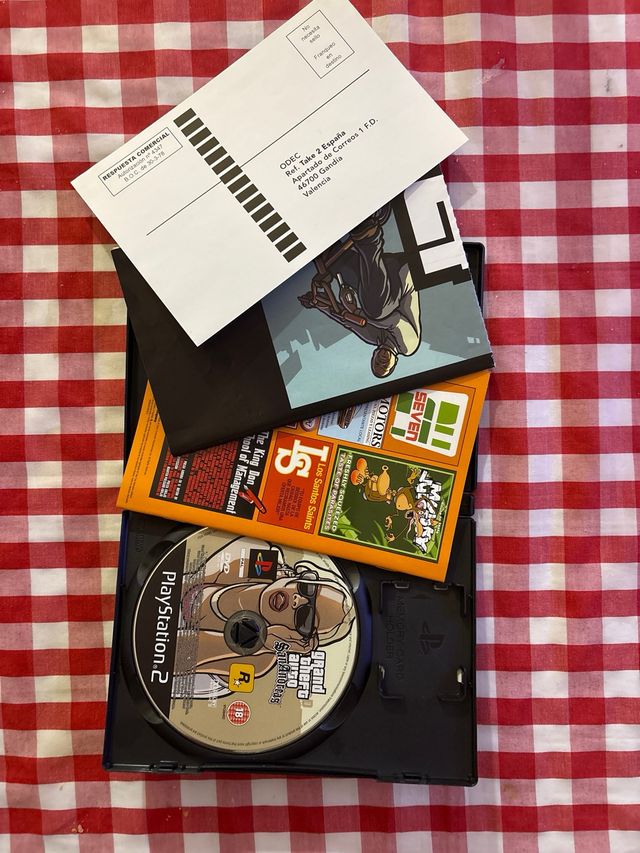 Grand Theft Auto San Andreas PS2