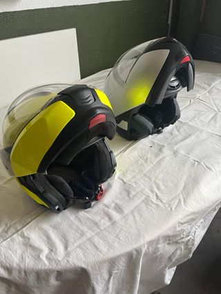 Casco Moto BMW System 6 Fluor. T.58-59 intercomuni