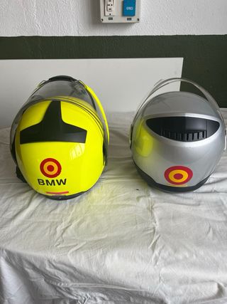 Casco Moto BMW System 6 Fluor. T.58-59 intercomuni