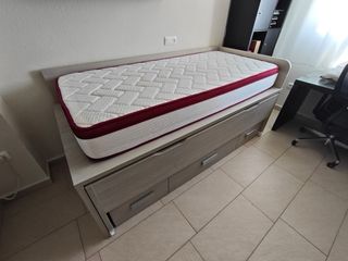 Cama nido moderna de tela