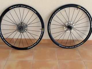Ruedas Mavic Ksyrium Disc con fundas incluidas