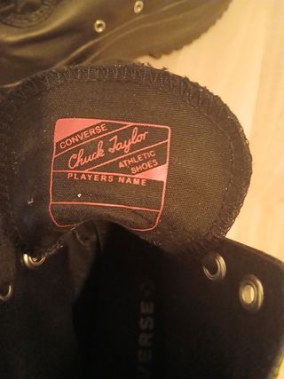 Zapatillas Converse Chuck Taylor negras de platafo