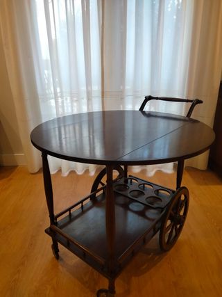 Mueble Bar Vintage color nogal