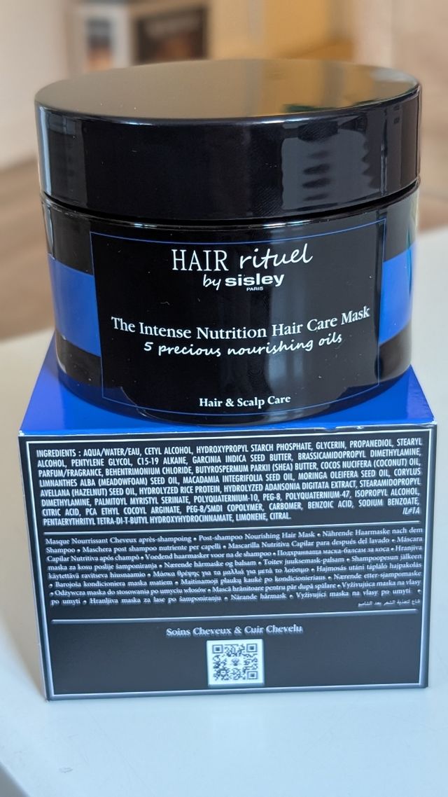 Mascarilla Sisley Hair Rituel Nutrición Intensa
