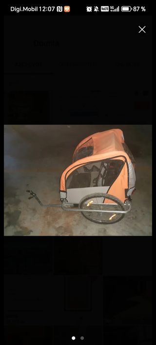 Remolque para bicicleta