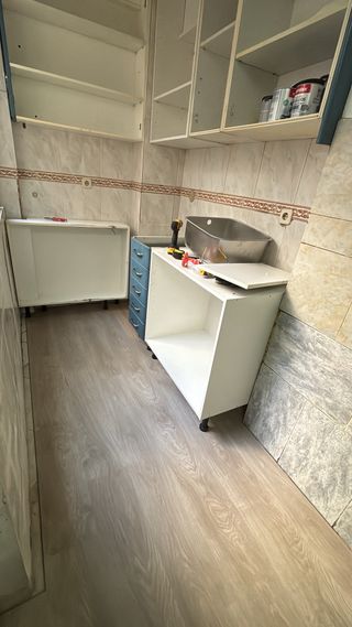 Instalación de tarimas