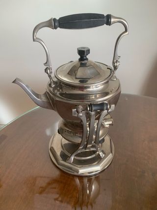 Cafetera y Tetera Vintage Plata