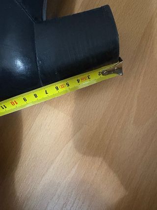 Botas altas de piel negras