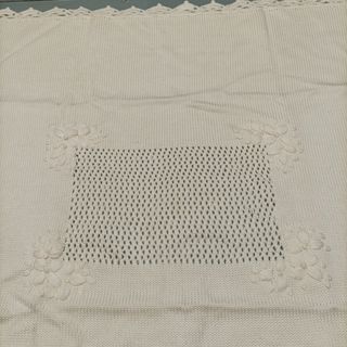 Copertina neonato fatta a mano in lana