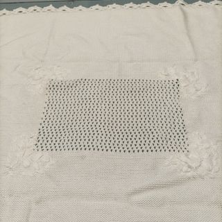 Copertina neonato fatta a mano in lana