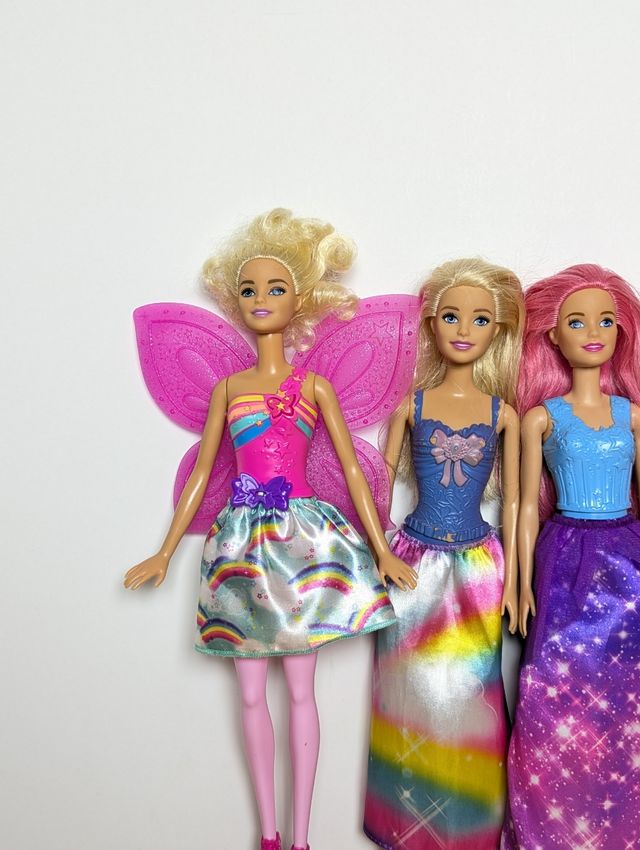 Lote 4 Muñecas Barbie Princesas