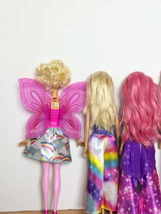 Lote 4 Muñecas Barbie Princesas