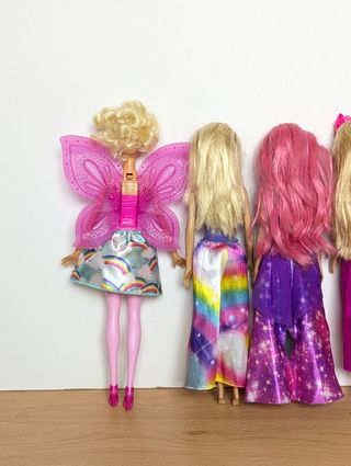 Lote 4 Muñecas Barbie Princesas