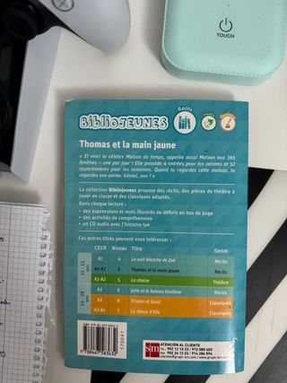 Thomas et la main jaune libro