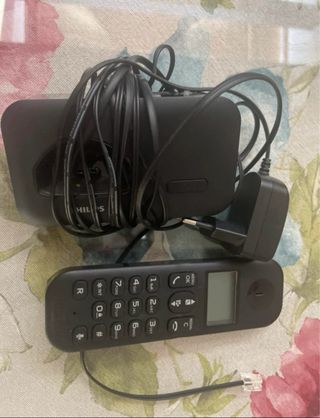 Teléfono Inalámbrico Philips Negro
