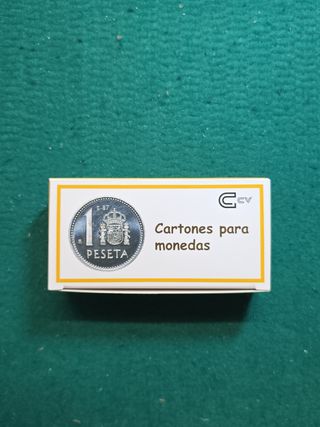 50 cartones para monedas 31,5mm