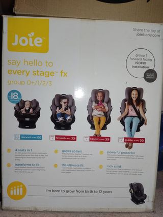 Silla Joie Isofix Grupo 0+/1/2/3