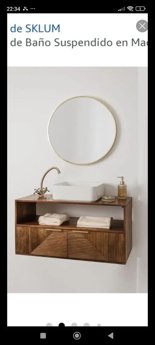 Mobili da bagno in legno di teak SKLUM