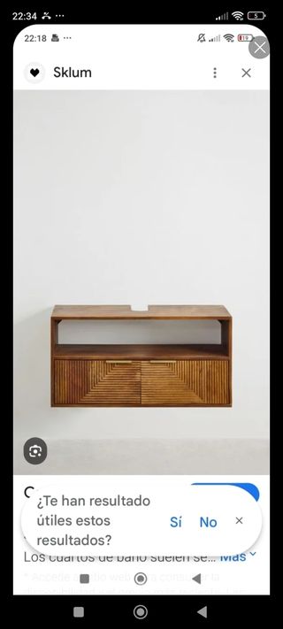 Mobili da bagno in legno di teak SKLUM