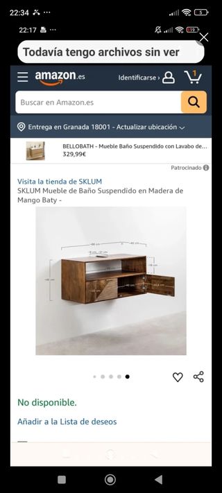 Mobili da bagno in legno di teak SKLUM