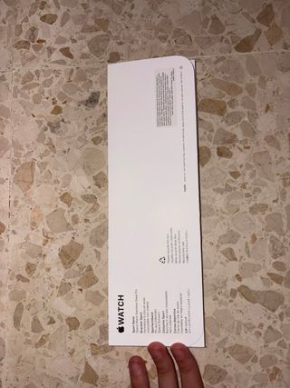 Correa Apple Watch Negra Original