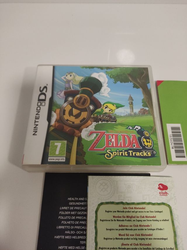 Zelda Spirit Tracks Nintendo DS