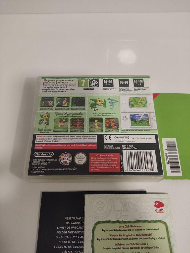 Zelda Spirit Tracks Nintendo DS