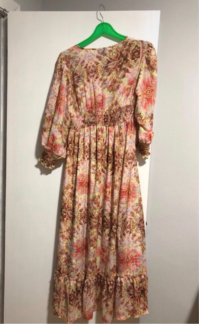 Vestido Boho Multicolor Talla Única