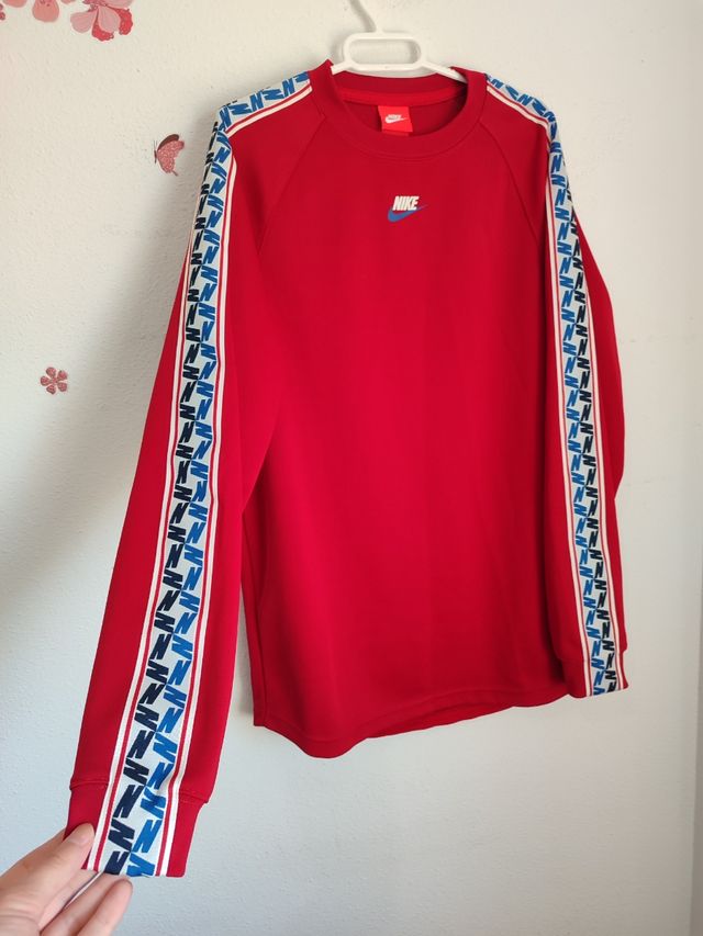 Sudadera Nike Roja con Logo