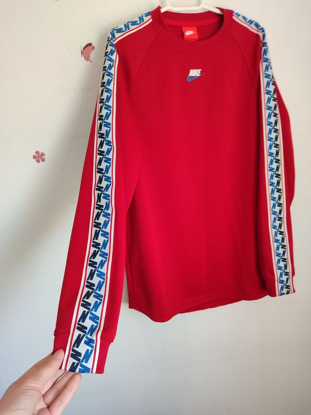 Sudadera Nike Roja con Logo