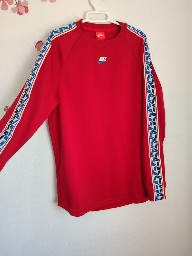 Sudadera Nike Roja con Logo