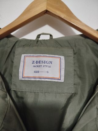 Chaqueta verde mujer