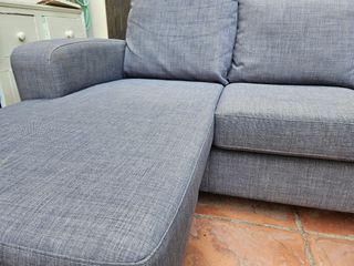 Sofá modular chaise longue 3 plazas gris