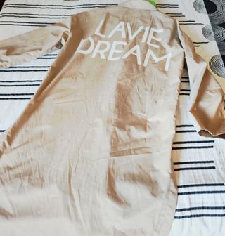 Gabardina Mango Beige