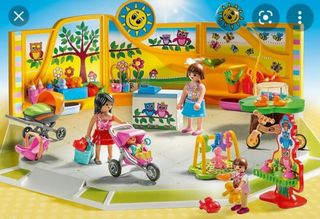 Juego Playmobil Guardería, impecable pero SIN CAJA