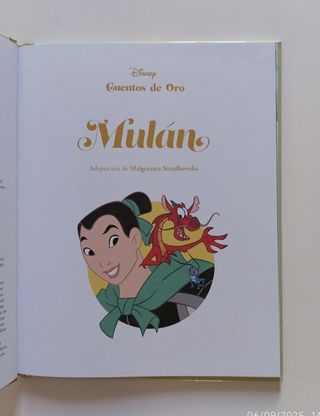 Mulán. Cuentos de Oro Disney 