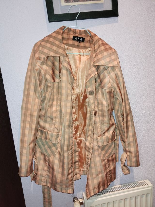 Chaqueta 4X4 Beige Mujer Talla M