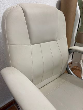 Silla de escritorio blanca
