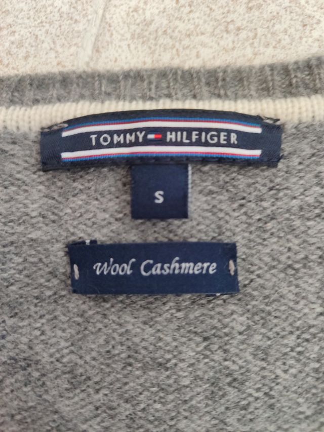 Jersey Tommy Hilfiger Lana y Cachemira Talla S
