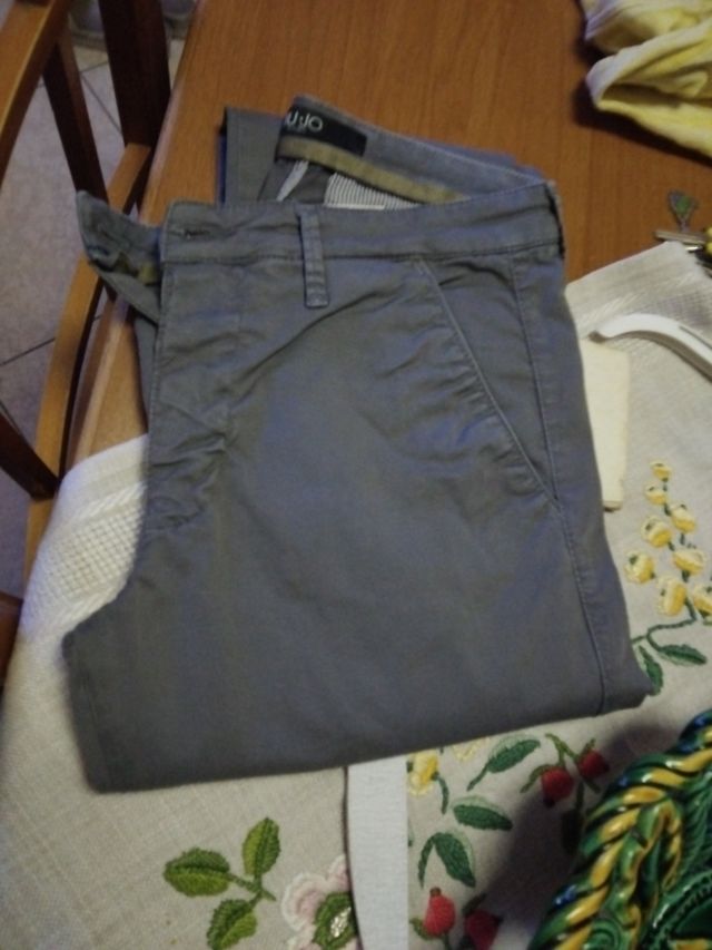 Pantaloni Liu Jo Uomo grigi