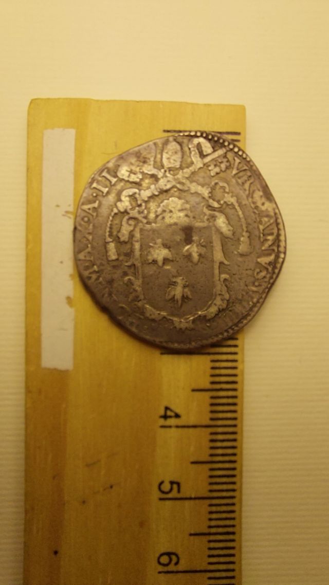 Testone Urbano VIII 1625 Ag 9.5 g stato pontificio