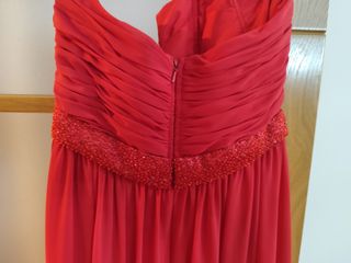 Vestido de fiesta rojo largo