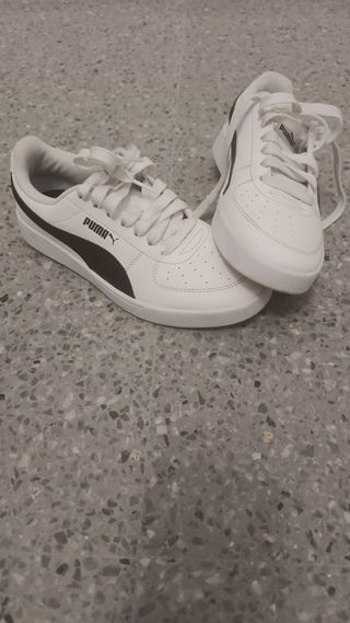 Zapatillas Puma Blancas Niño Talla 36